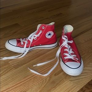 Red High Top Converse!